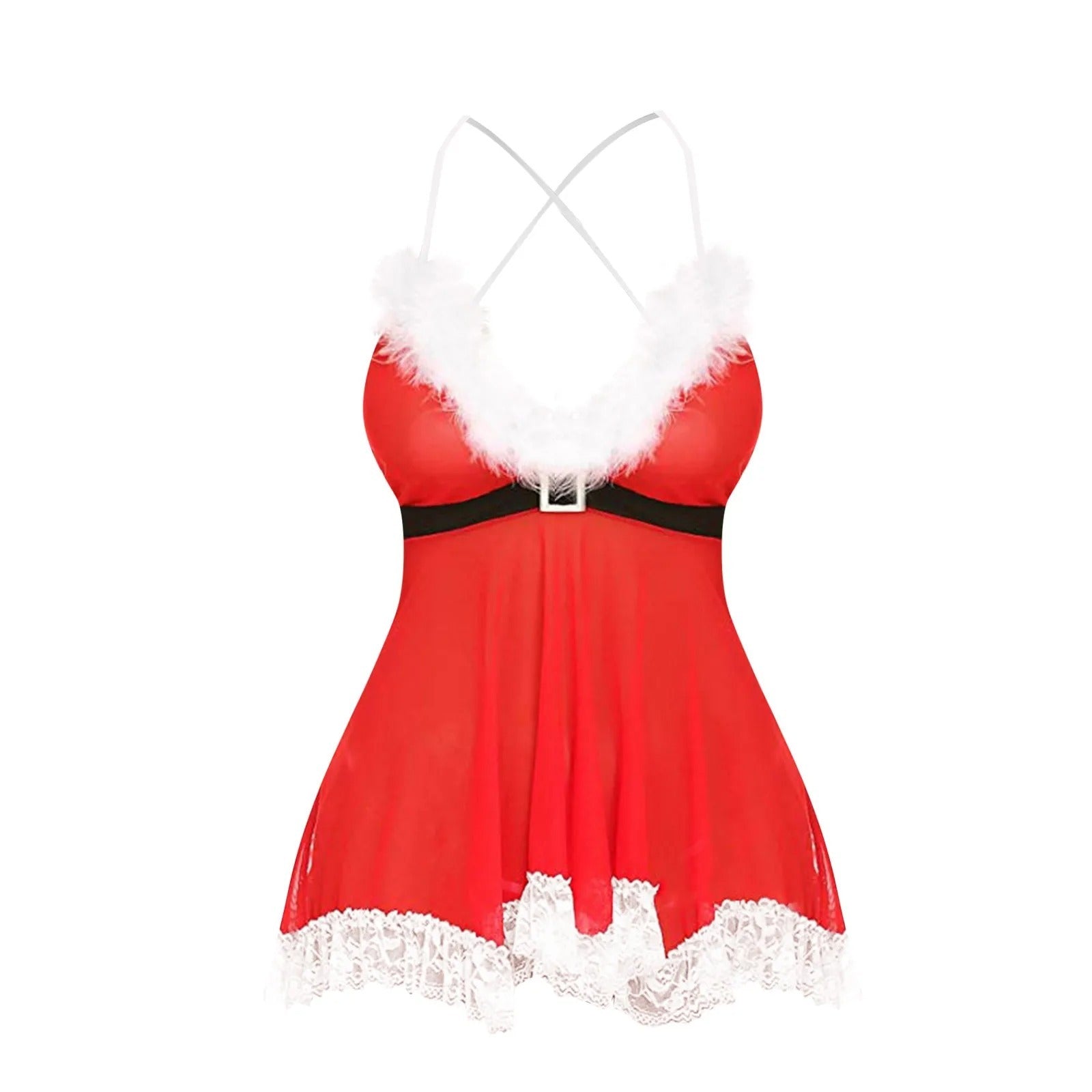 Sling Short Sheer Mesh Pajamas - silverfoxgoods